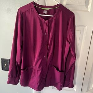 Healing hands scrub jacket